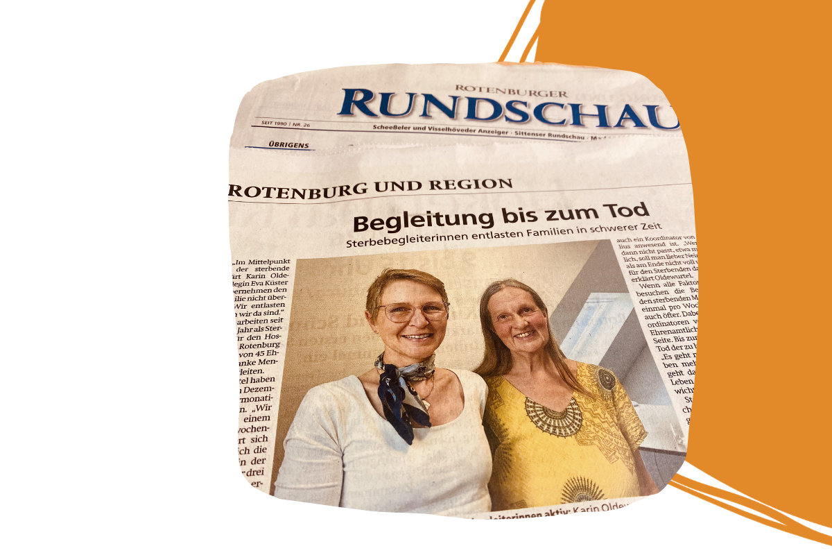 Du betrachtest gerade Begleitung bis zum Tod